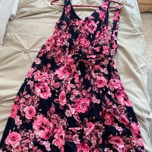 Pink Blush Maternity Dress